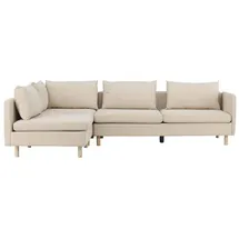 venture home Ecksofa beige|braun