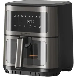 Black & Decker Heißluftfritteuse BXAF2501E schwarz