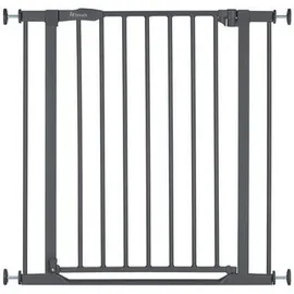 hauck Treppenschutzgitter Clear Step 2 75-80 cm Dunkelgrau