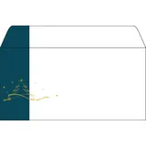 Sigel Weihnachtsbriefumschläge Christmas Tree petrol DIN lang ohne Fenster