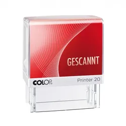 Colop Printer 20 LGT GESCANNT (38x14 mm) Textstempel