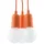 Sollux Diego 3-flg. dimmbar 60 cm orange