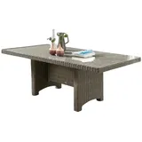 Destiny Gartentisch LUNA, 165x90x75cm rechteckig, vintage braun