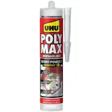 UHU Poly Max Sofort Power 300g 10 Sekunden, transparent, Kartusche, 300g