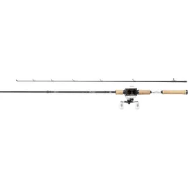 Abu Garcia MAX PRO Casting Rute und Bait Cast Rollen Combo – Raubfischangeln – Hecht, Zander, Barsch, Weiß