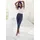 LASCANA Caprileggings kniebedeckend Blau 36/38