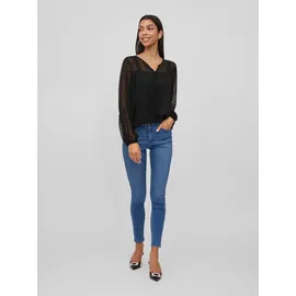 VILA VIEDEE L/S TOP - NOOS schwarz XS