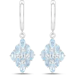Rafaela Donata Ohrringe Sterling Silber Granat in Turquoise Damen 