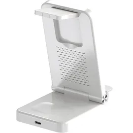 Lobwerk 4in1 induktive Ladestation Wireless Charger Ladegerät Digitaluhr Docking,
