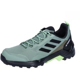 adidas Herren Eastrail 2.0 Wanderschuhe Sneaker, Silber-Grüner Kern, Schwarz, Grüner Spark, 44 2/3 EU