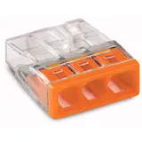 WAGO Compact Steckklemme Anzahl Leiter: 3 0,5 - 2,5 mm2, 100 Stück