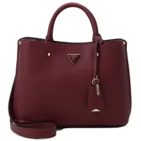 GUESS MERIDIAN Girlfriend Satchel burgundy