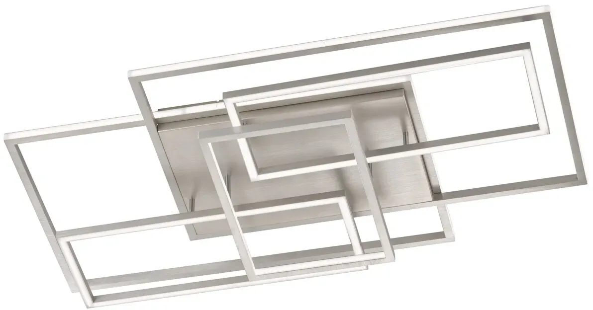 WOFI Leuchten LED-Deckenleuchte VISO - B/H/T ca. 97.00x9.50x60.00