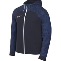 NIKE DR2571-451 M NK DF STRK23 HD TRK JKT K Jacket Herren OBSIDIAN/OBSIDIAN/ROYAL BLUE/WHITE Größe M