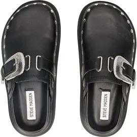 Steve Madden Pantoletten Pantoletten Leder - Schwarz - 37