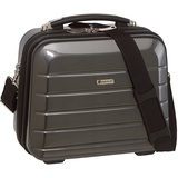 Beautycase Kosmetikkoffer Schminkkoffer Beauty Case London carbon - schwarz