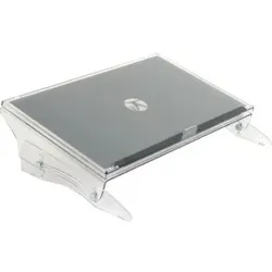 Konzepthalter Flexdesk BNEFDESK640 Acryl transparent/grau - transparent/grau