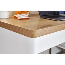 Jahnke Schreibtisch Libre C 155 E Weiß