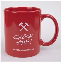KAFFEEBECHER - Glück Auf! - rot