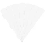 Heyda Schultüten-Zuschnitt 69 cm Papier Schulanfang Schultüte basteln DIY Material Einschulung Rohling Weiß
