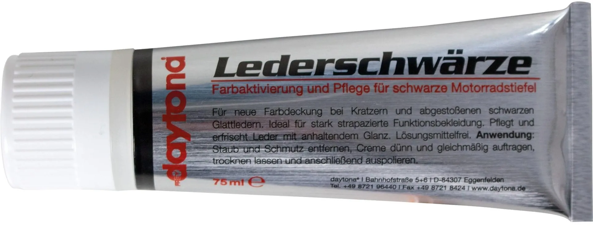 Daytona Lederschwärze 75ml, schwarz