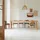 Tikamoon Eden 180 x 75 x 90 cm Ausziehtisch beige