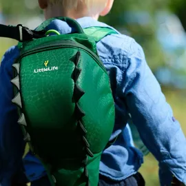 Littlelife Animal Kleinkindrucksack mit Sicherheitsleine, Krokodil