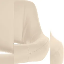 CLP 2er Set Barhocker Milet Kunstleder I Drehbarer Barstuhl Mit Fußstütze Und Rückenlehne