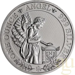 1 Unze Silbermünze St. Helena - The Napoleon Angel 2021