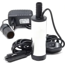 Wiltec Tauchpumpe Mini 12-15 l/min 8500 U/min 12 V 16 mm Auslass