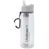 Lifestraw Go 2-Stage Filter Bottle Unisex Erwachsene, Grau (Clear),