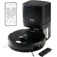 DOMO collection DO7298S Saug-und Wischroboter Schwarz