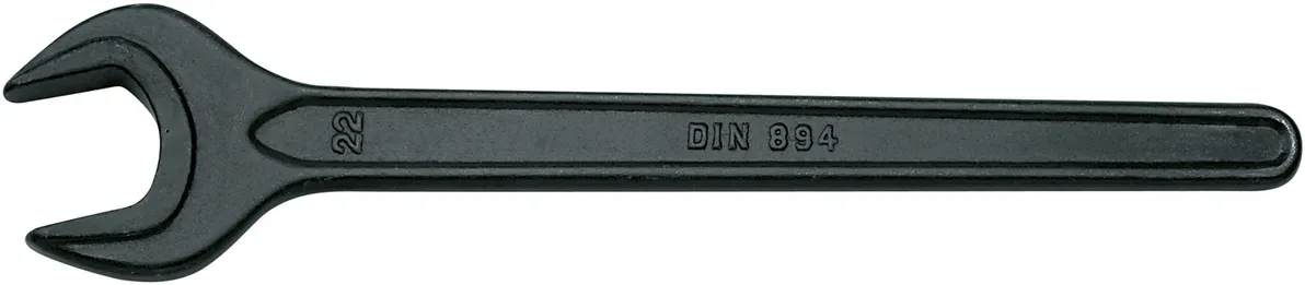 Einmaulschlüssel Format 75mm DIN894