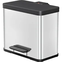 Hailo Öko duo Plus L Tret-Abfalltrenner 1x17L und 1x9L | Soft Close| verschiedene Farben