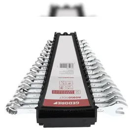 Gedore red Ring-Maulschlüssel Satz metrisch, 17-teilig