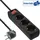 InLine Steckdosenleiste 5 m Schwarz 3 St.