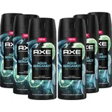 Axe Bodyspray Deo Aqua Bergamot 6 x 150 ml