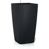 LECHUZA Cubico Color 30 Komplettset 30 x 30 x 56 cm schiefergrau