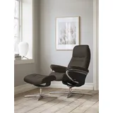 Stressless Stressless® Relaxsessel »Sunrise«, mit Cross Base, Größe S, M & L, Holzakzent Schwarz, braun