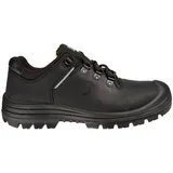 Safety Jogger Sicherheitshalbschuh S3 Vesuvio S3 Low Vollleder robust selbstreinigende PU-Laufsohle Gr. 42 - Schwarz - 42