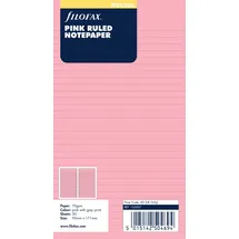 Filofax Notizpapier liniert A5 Rosa