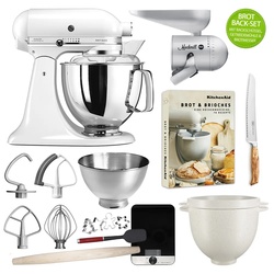 KitchenAid Artisan Küchenmaschine 5KSM175PS Brot-Back-Set Weiß