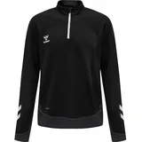 Herren Sweatshirt hmlLEAD Half black M