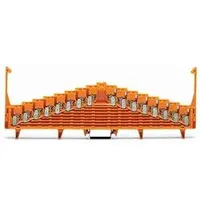 WAGO 727-135 Anschlussblock Orange