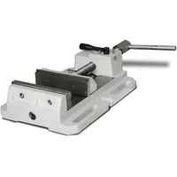 Optimum Maschinenschraubstock Grauguss 200 mm grau