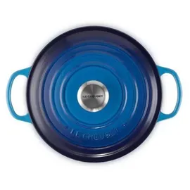 Le Creuset Signature Bräter 24 cm rund azure