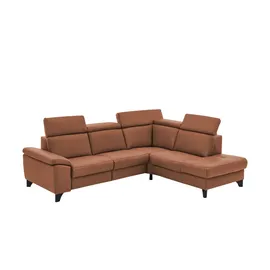 meinSofa Ecksofa Echtleder Linda ¦ ¦ Maße (cm): B: 261 H: 98 T: 209.0