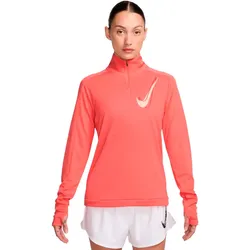 Nike Damen Swoosh Lauf-Midlayer orange