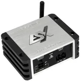 ESX QS-TWO-BT, 2-Kanal Mini Digital Verstärker mit Bluetooth-Empfänger Endverstärker (Anzahl Kanäle: 2) schwarz