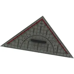 herlitz Geometrie-Dreieck groß mit Griff